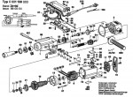 Bosch 0 601 130 042 Drill 240 V / GB Spare Parts